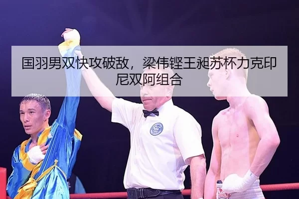 国羽男双快攻破敌，梁伟铿王昶苏杯力克印尼双阿组合